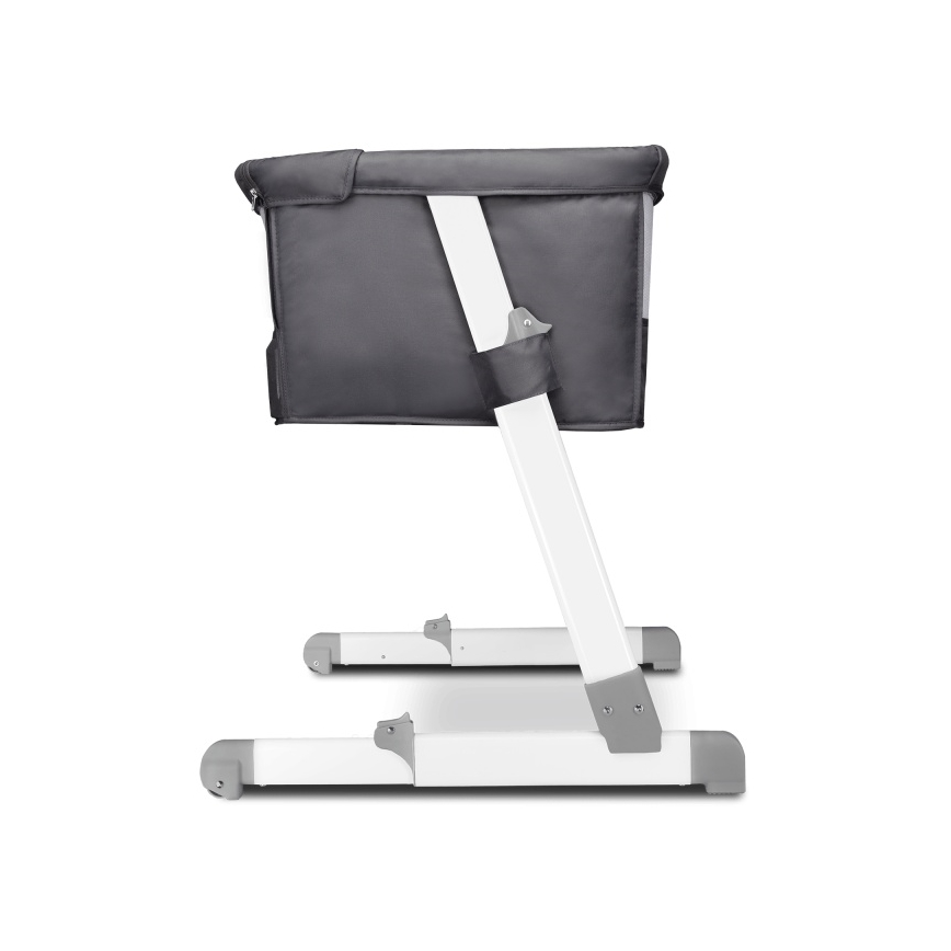 Lionelo - Łóżeczko turystyczne THEO Ciemnoszare