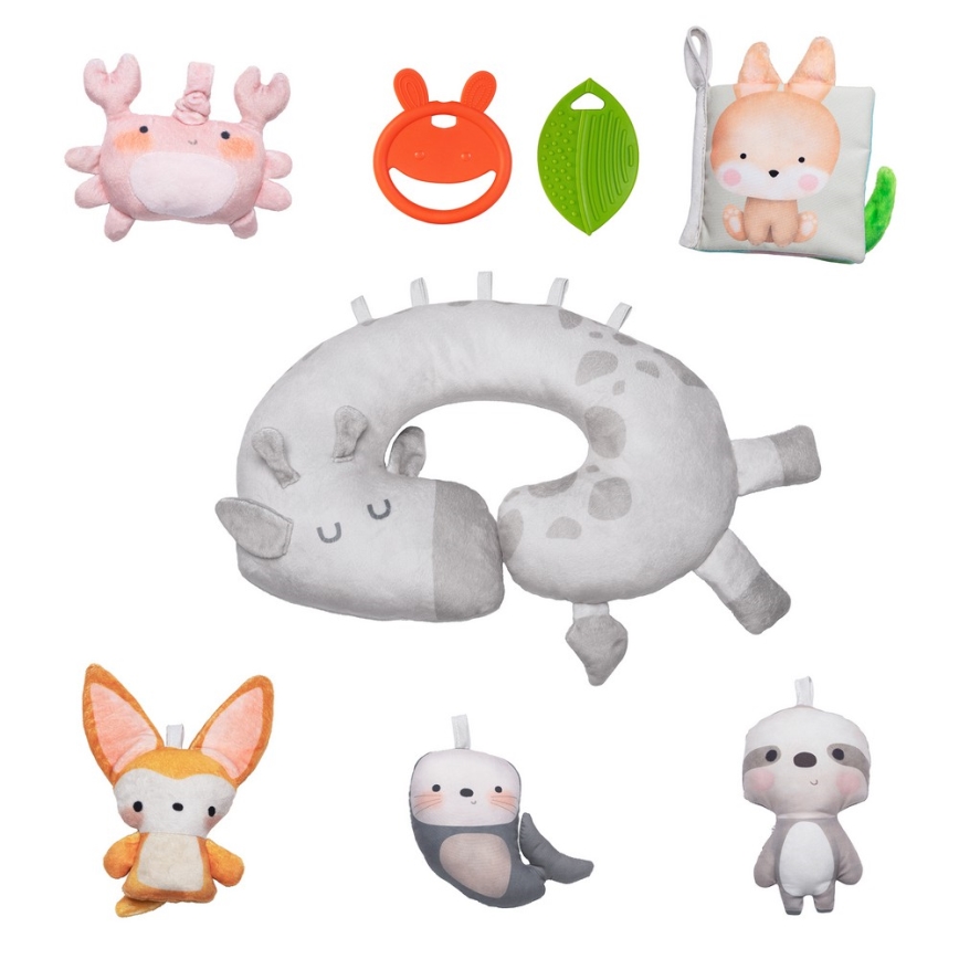 Lionelo - Mata do zabawy dla dzieci ANIKA Natural