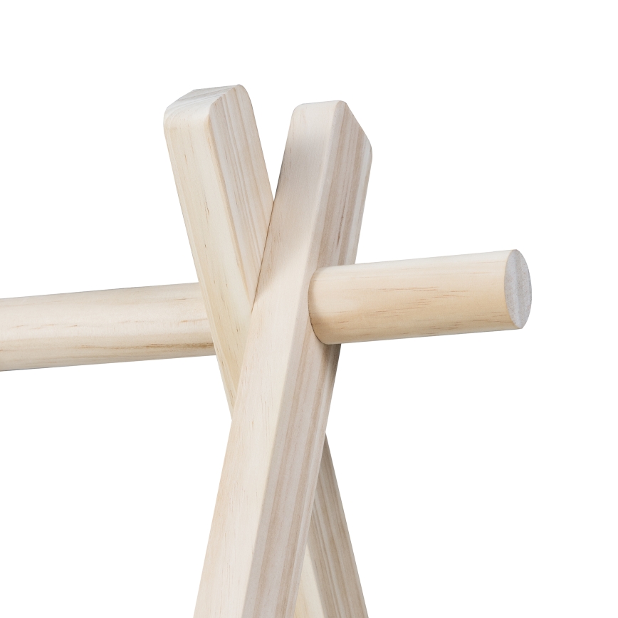 Lionelo - Mata zabawowa dla dzieci z drewnianym pałąkiem ANIS