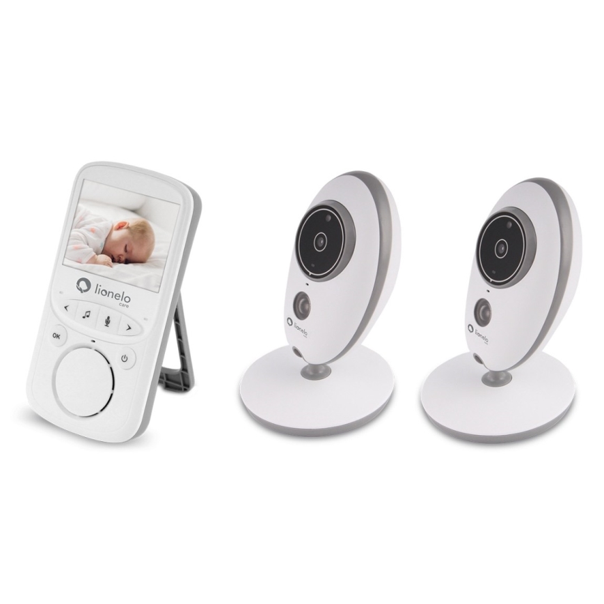 Lionelo - Niania elektroniczna z monitorem BABYLINE 5.1 230V 1000 mAh