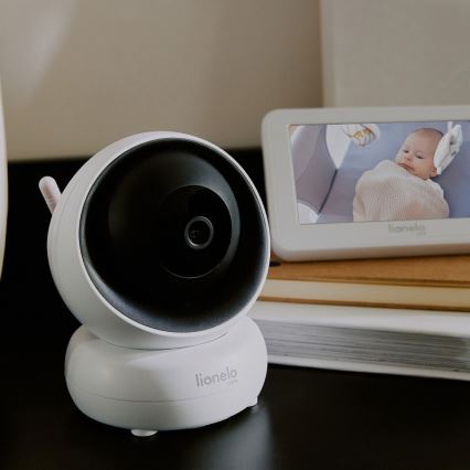 Lionelo - Niania elektroniczna z monitorem BABYLINE 8.3 5V 3600 mAh