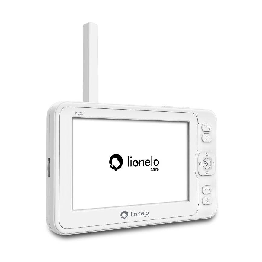 Lionelo - Niania elektroniczna z monitorem BABYLINE 8.3 5V 3600 mAh