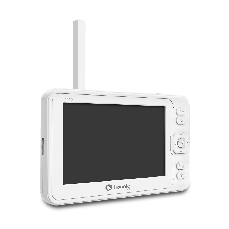 Lionelo - Niania elektroniczna z monitorem BABYLINE 8.3 5V 3600 mAh