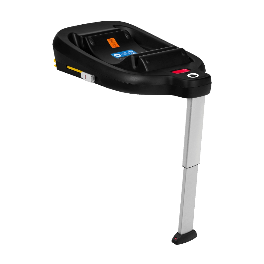 Lionelo - Obrotowy fotelik samochodowy z bazą ASTRID SET i-Size 40-87 cm czarno-szary