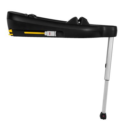 Lionelo - Obrotowy fotelik samochodowy z bazą ASTRID SET i-Size 40-87 cm czarno-szary