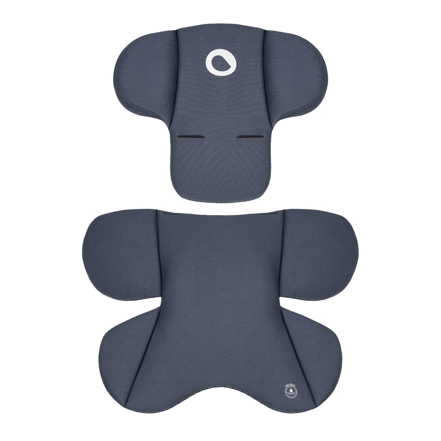 Lionelo - Obrotowy fotelik samochodowy z bazą ASTRID SET i-Size 40-87 cm czarno-szary