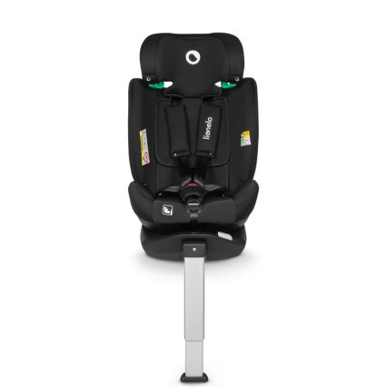 Lionelo - Obrotowy fotelik samochodowy z bazą BRAAM i-Size 40-150 cm Czarny karbon