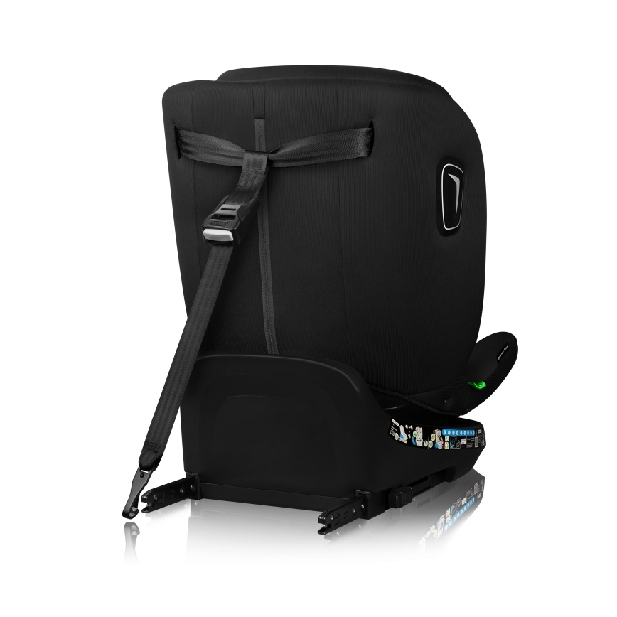 Lionelo - Obrotowy fotelik samochodowy z bazą BRAVE i-Size 40-150 cm Czarny Carbon