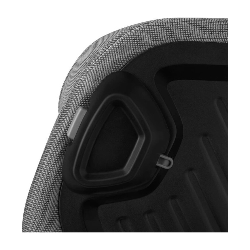 Lionelo - Obrotowy fotelik samochodowy z bazą HARMONY i-Size 40-150 cm czarny/szary