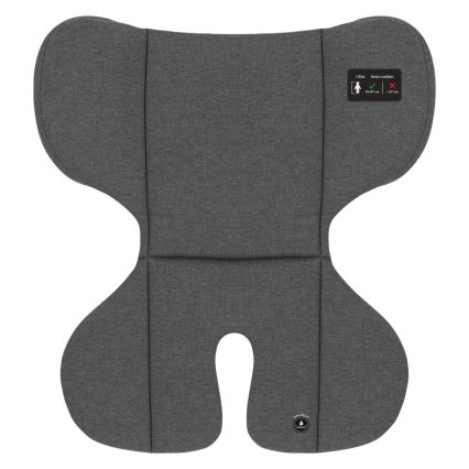 Lionelo - Obrotowy fotelik samochodowy z bazą HARPER i-Size 76-150 cm Black Carbon