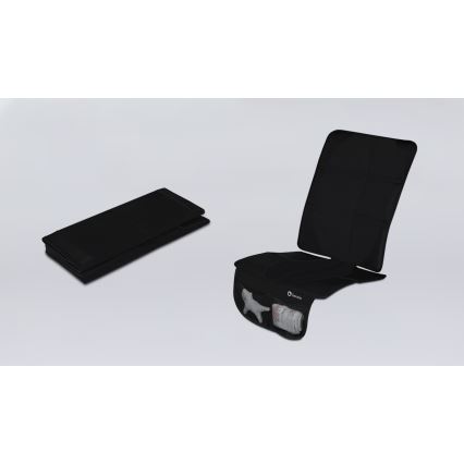 Lionelo - Ochronna podkładka pod fotelik samochodowy SIKKER Czarny Carbon