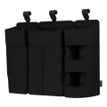 Lionelo - Organizer do łóżeczka 3 w 1 SIDEPOCKET czarny