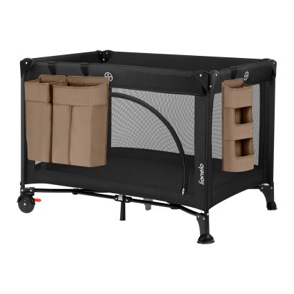 Lionelo - Organizer do łóżeczka 3w1 SIDEPOCKET Beżowy
