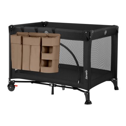 Lionelo - Organizer do łóżeczka 3w1 SIDEPOCKET Beżowy