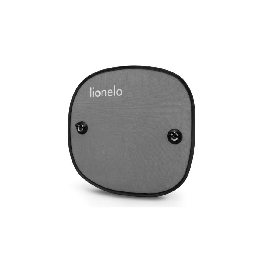 Lionelo - Osłona przeciwsłoneczna z przyssawką SUNSHADE 2 szt. czarna