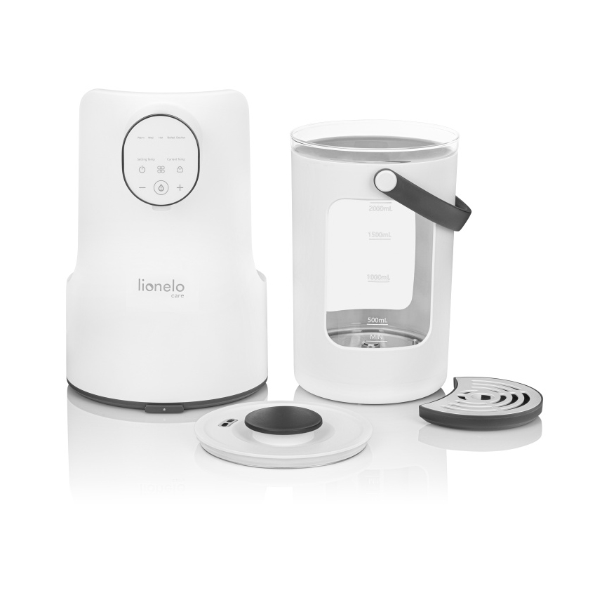 Lionelo - Podgrzewacz do butelek BABYPRESTO 1000W/230V biały