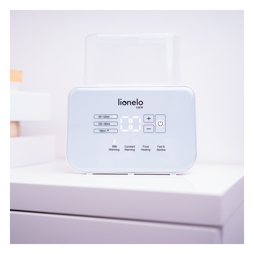 Lionelo - Podgrzewacz do butelek THERMUP DOUBLE 250W/230V biały