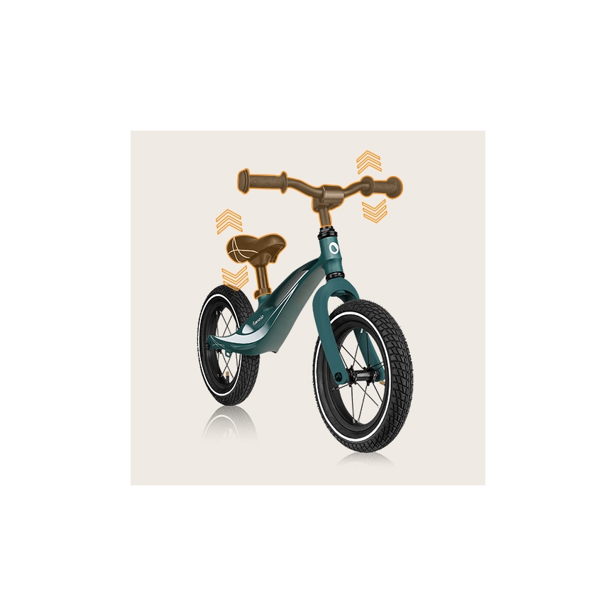 Lionelo - Rowerek biegowy BART AIR zielony