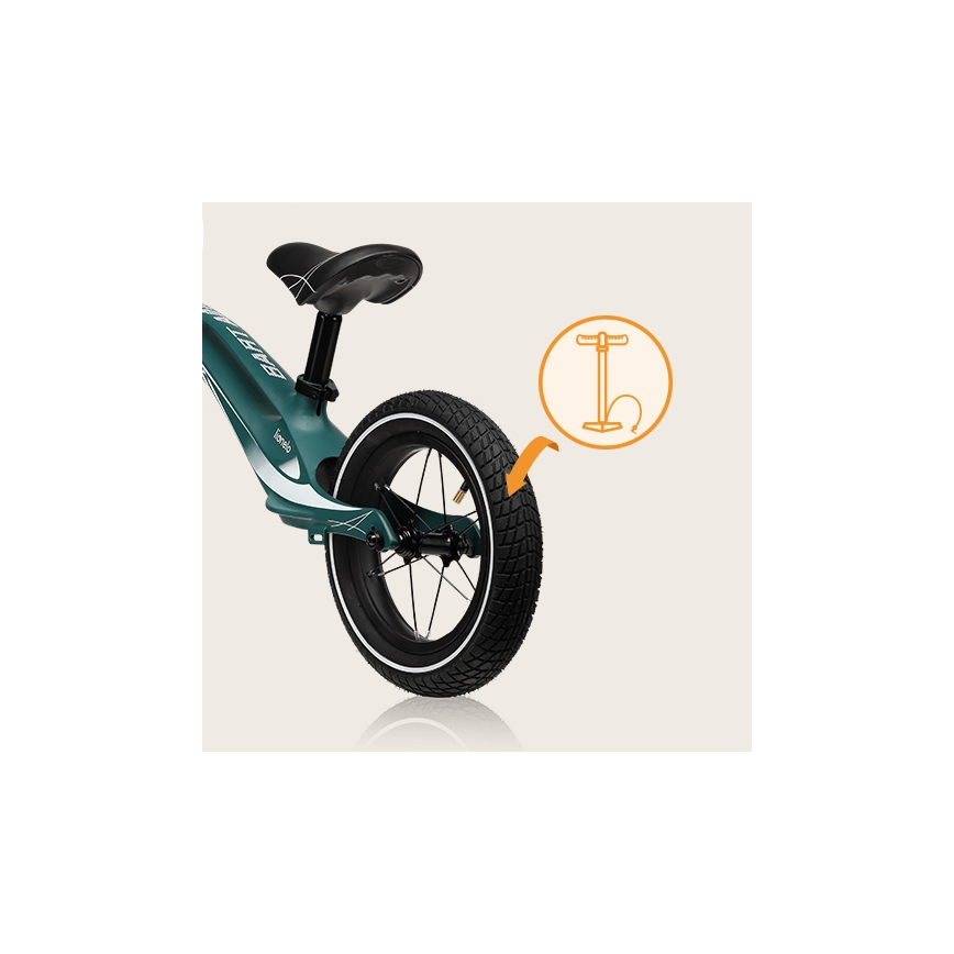 Lionelo - Rowerek biegowy BART AIR zielony