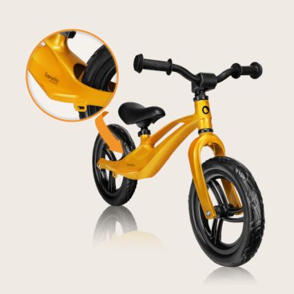 Lionelo - Rowerek biegowy BART żółty