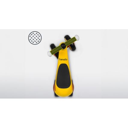 Lionelo - Rowerek biegowy SAMMY żółty