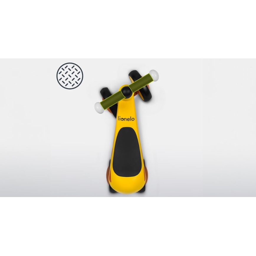 Lionelo - Rowerek biegowy SAMMY żółty