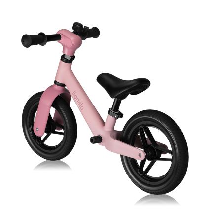 Lionelo - Rowerek biegowy TONI Pink Rose