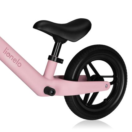 Lionelo - Rowerek biegowy TONI Pink Rose