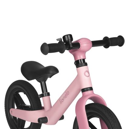 Lionelo - Rowerek biegowy TONI Pink Rose