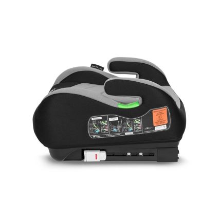 Lionelo - Siedzisko podwyższające do samochodu LUUK FIX i-Size 125-150 cm czarny/szary