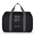 Lionelo - Torba do wózka z przewijakiem IDA Black Onyx