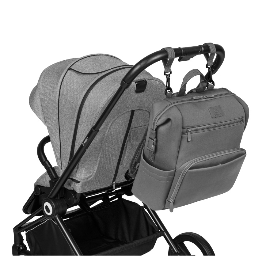 Lionelo - Torba pielęgnacyjna do wózka CUBE Grey Stone