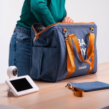 Lionelo - Torba pielęgnacyjna na wózek IDA Blue Denim