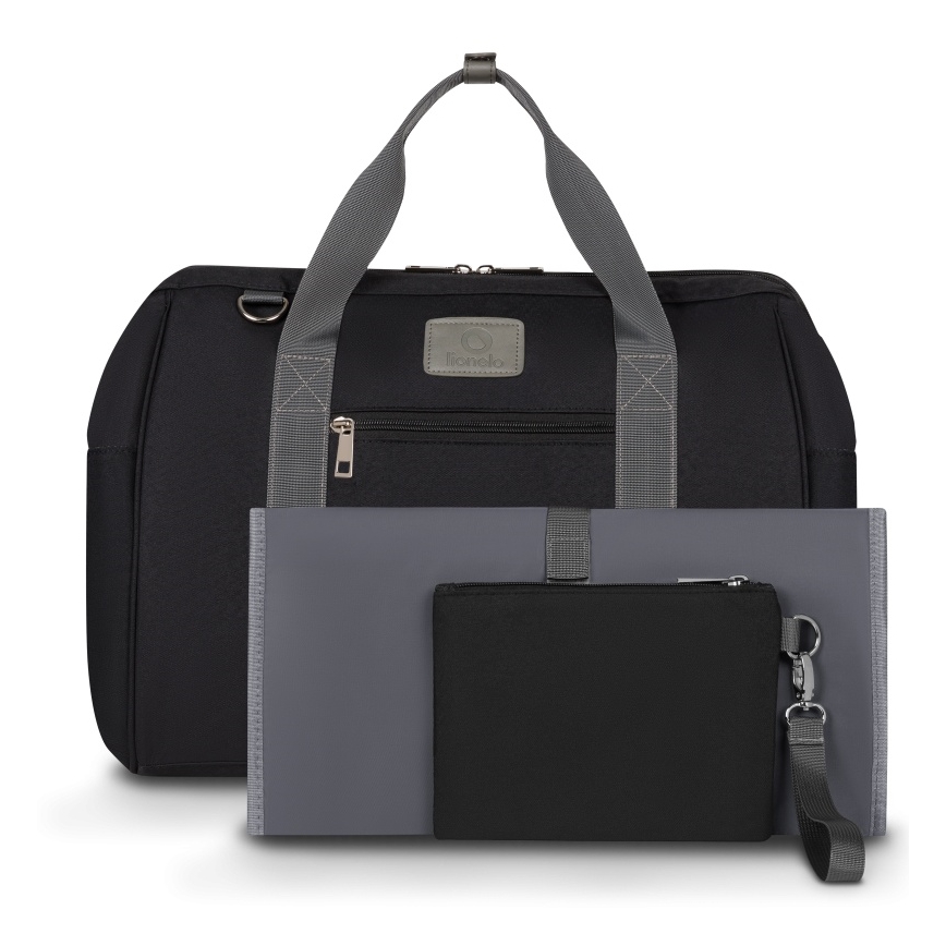 Lionelo - torba przewijająca do wózka IDA Black Onyx