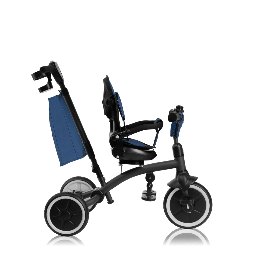 Lionelo - Trójkołowy rowerek dla dzieci TRIS PLUS Blue Denim