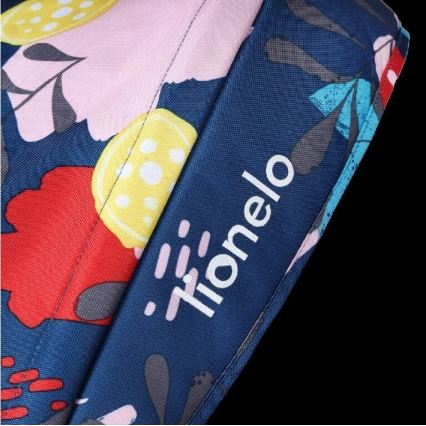 Lionelo - Trójkołowy rowerek dziecięcy HAARI czarny/wielobarwny