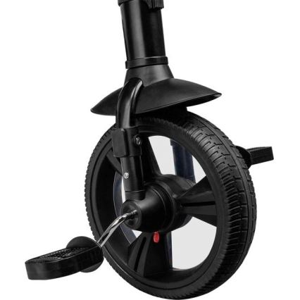 Lionelo - Trójkołowy rowerek dziecięcy HAARI czarny/wielobarwny