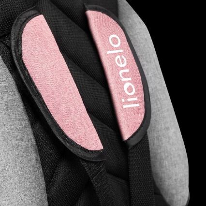 Lionelo - Trójkołowy rowerek dziecięcy TRIS różowy/szary