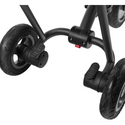 Lionelo - Trójkołowy rowerek dziecięcy TRIS różowy/szary