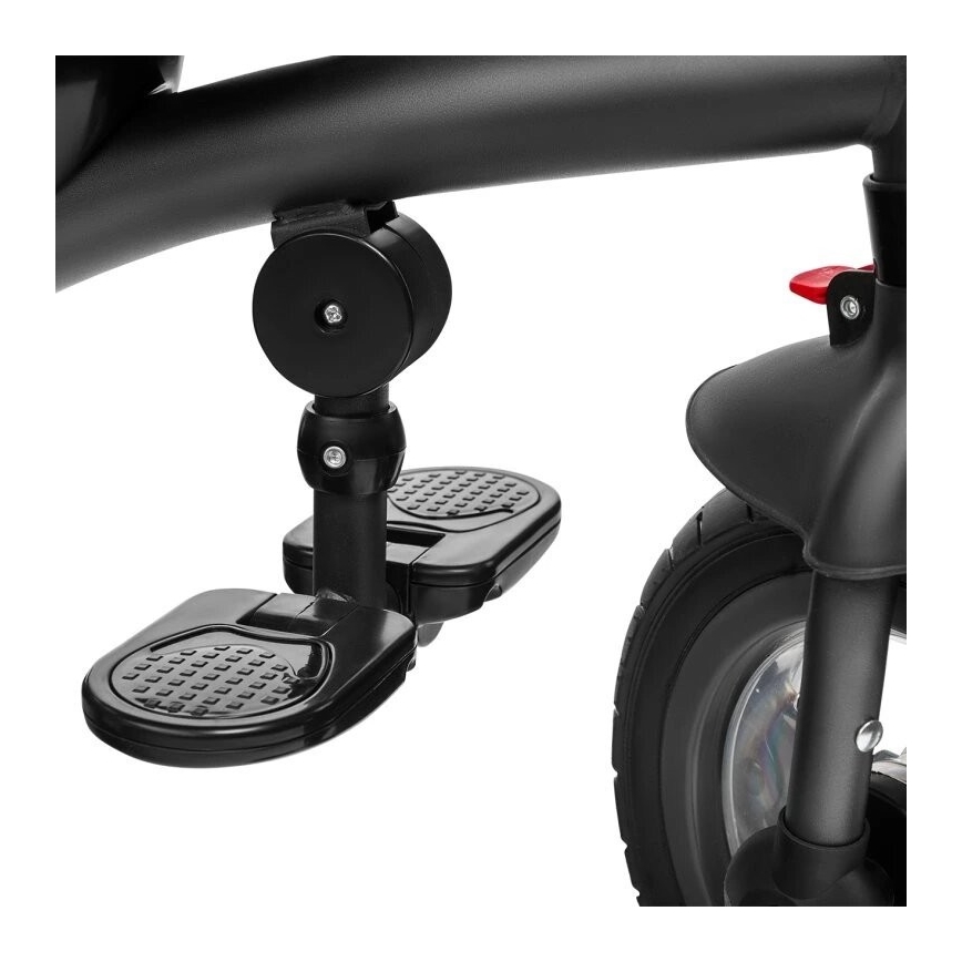 Lionelo - Trójkołowy rowerek dziecięcy TRIS różowy/szary