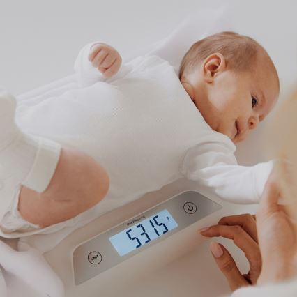 Lionelo - Waga dla niemowląt BABYBALANCE 3xAAA