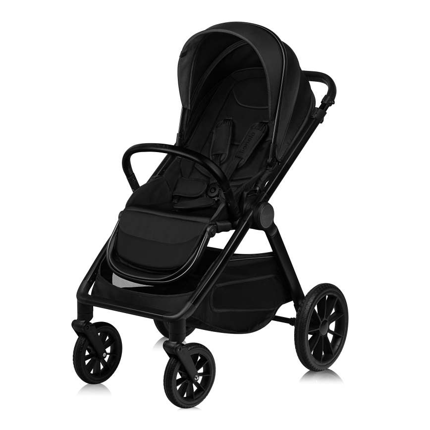 Lionelo - Wielofunkcyjny wózek 2w1 LAYLA Black Onyx