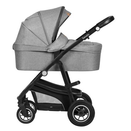 Lionelo - Wielofunkcyjny wózek 3 w 1 BIANKA Grey Stone