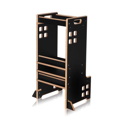 Lionelo - Wieża edukacyjna CASS Black Onyx