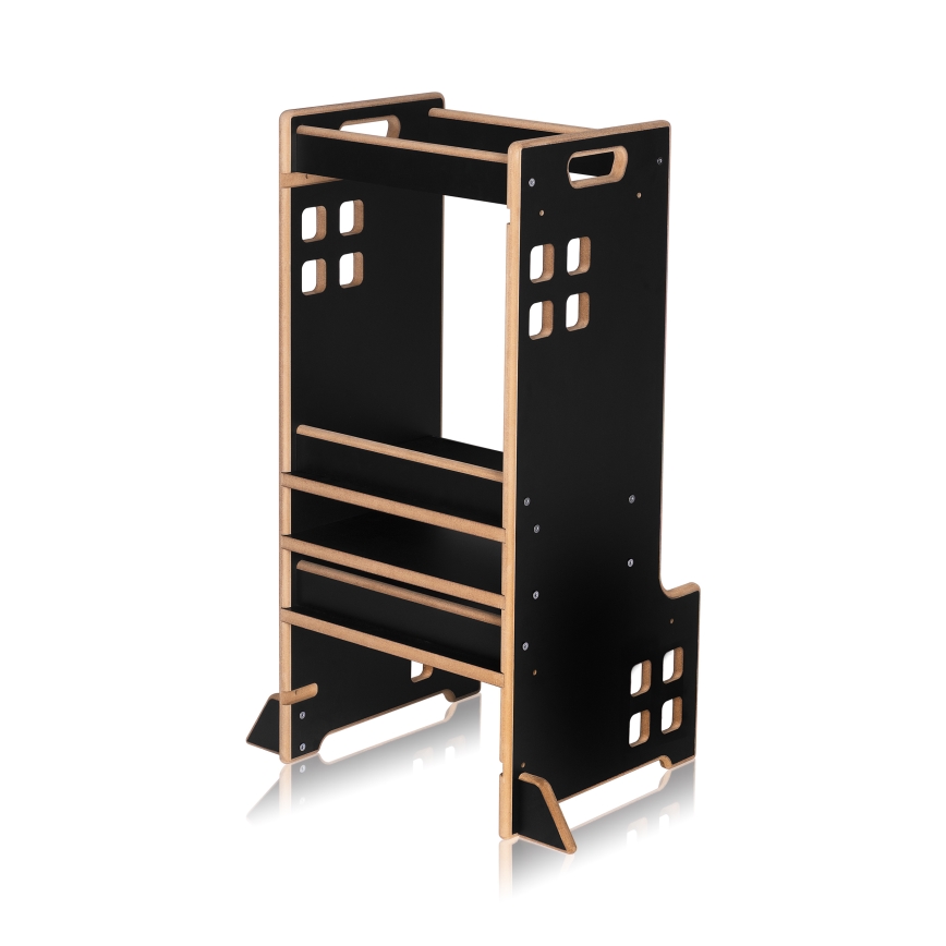 Lionelo - Wieża edukacyjna CASS Black Onyx