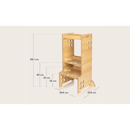 Lionelo - Wieża edukacyjna CASS Natural