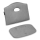 Lionelo - Wkładka do krzesełka do karmienia FLORIS CUSHION Grey Stone