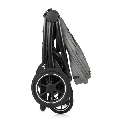 Lionelo - Wózek 3 w 1 MERIL Szary Kamień