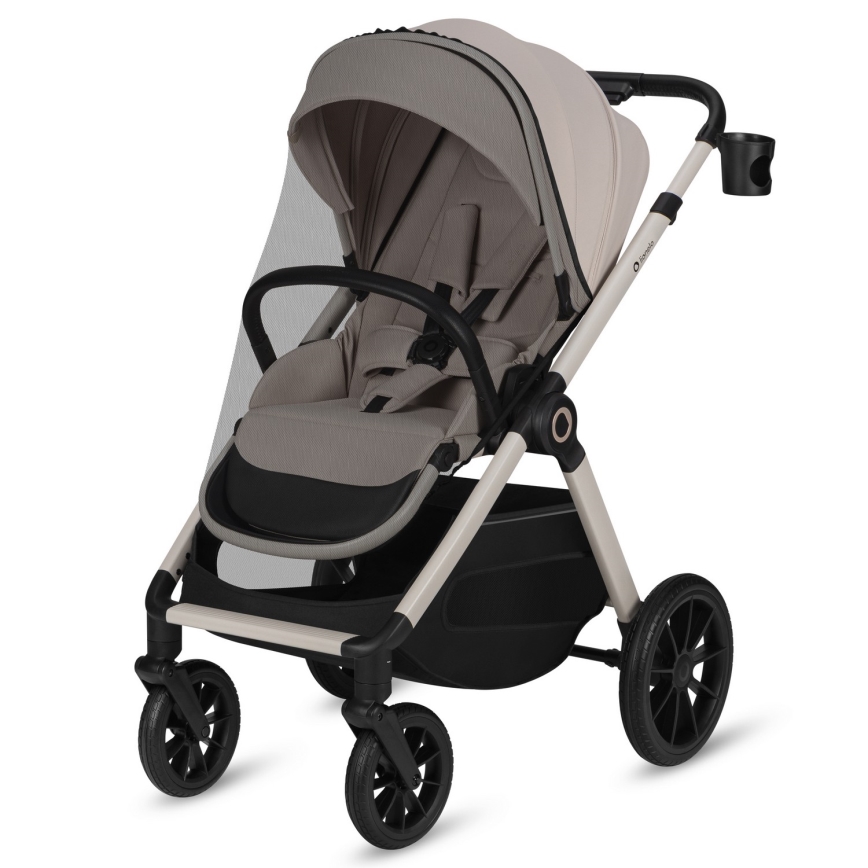 Lionelo - Wózek 3w1 LAYLA Beige Sand