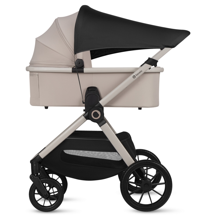 Lionelo - Wózek 3w1 LAYLA Beige Sand
